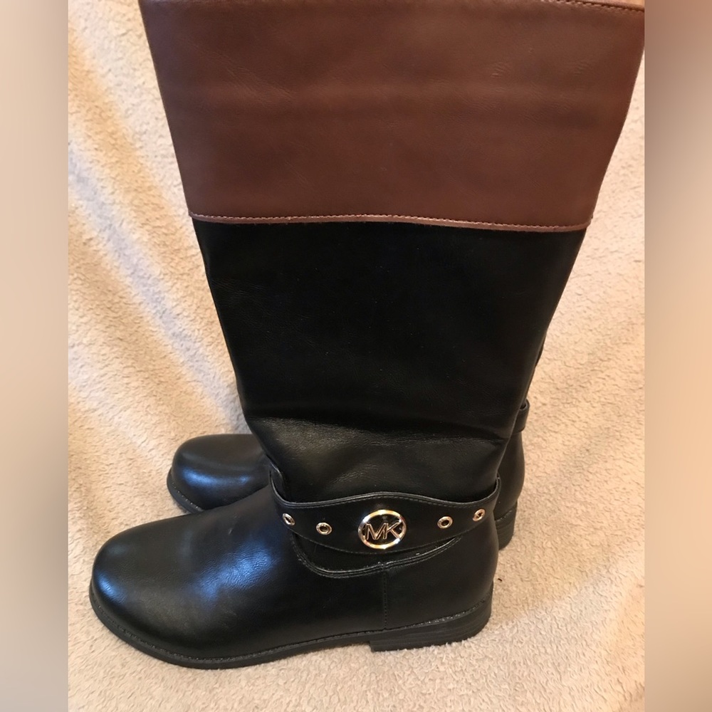Michael Kors Girls Two Tone Boots